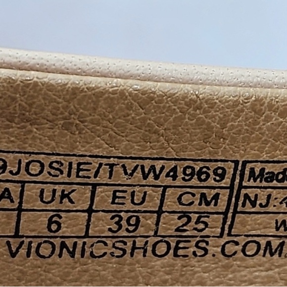 Vionic women’s Josie leather kitten heels size 8 - Picture 5 of 6